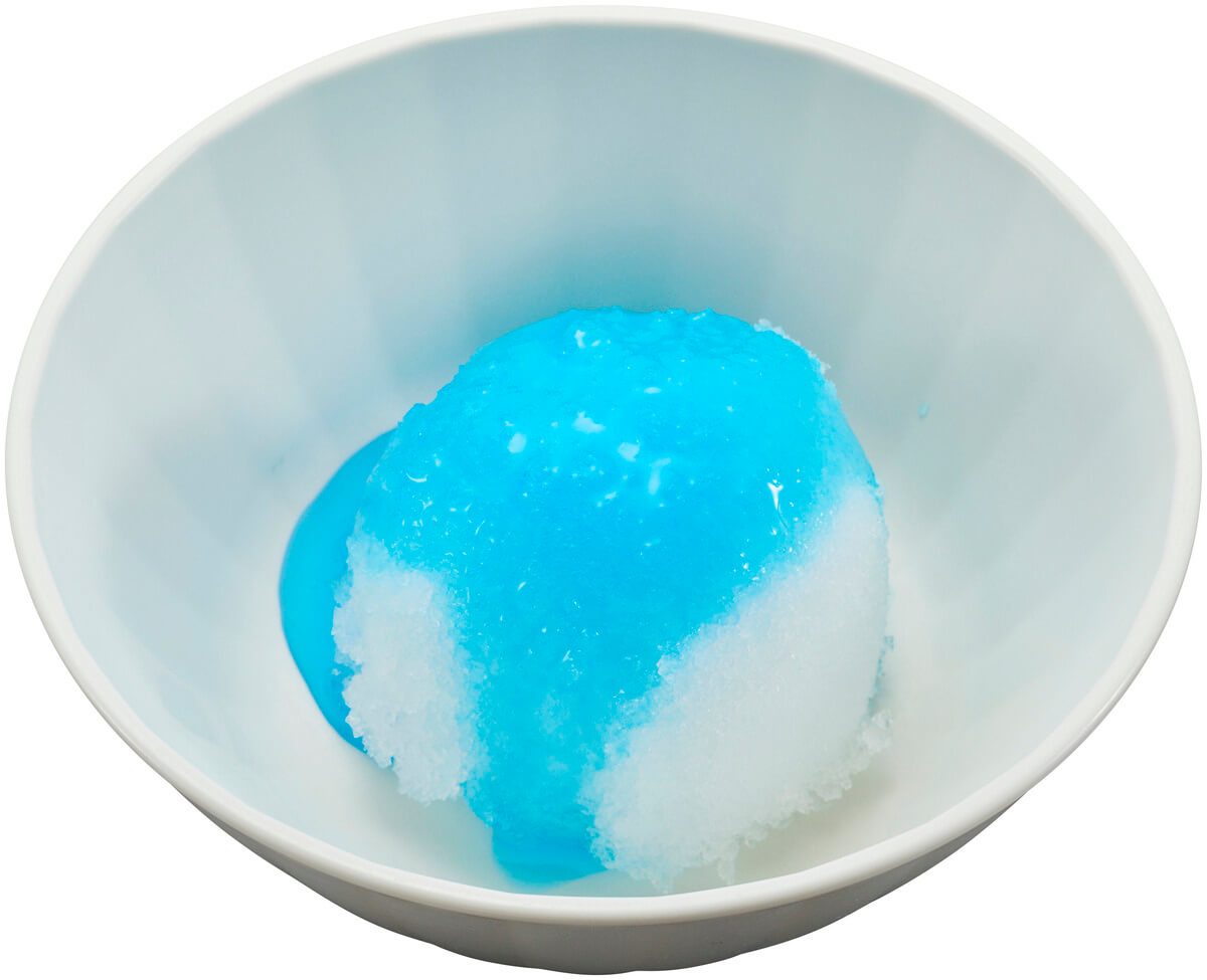 かっぱ寿司 パフェ仕立ての「かき氷」