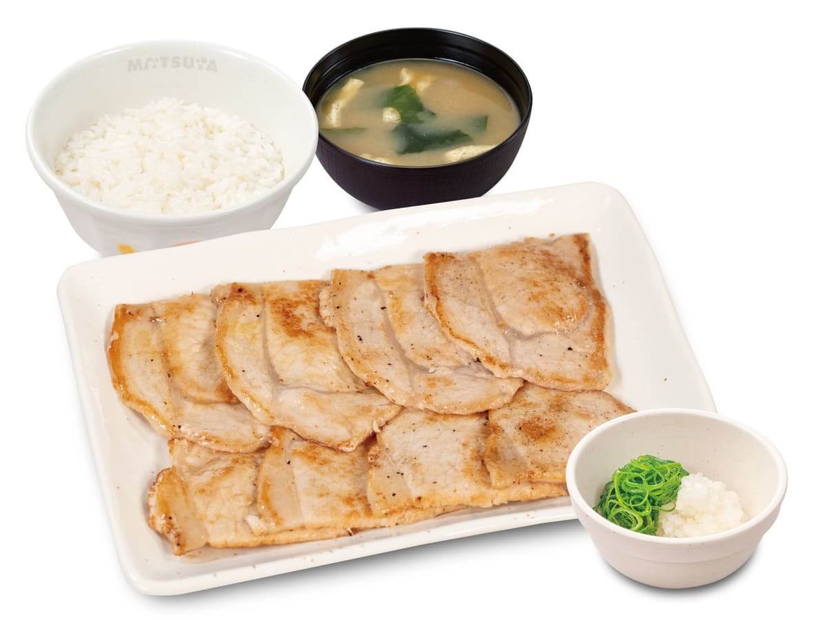 豚ロースネギ塩丼