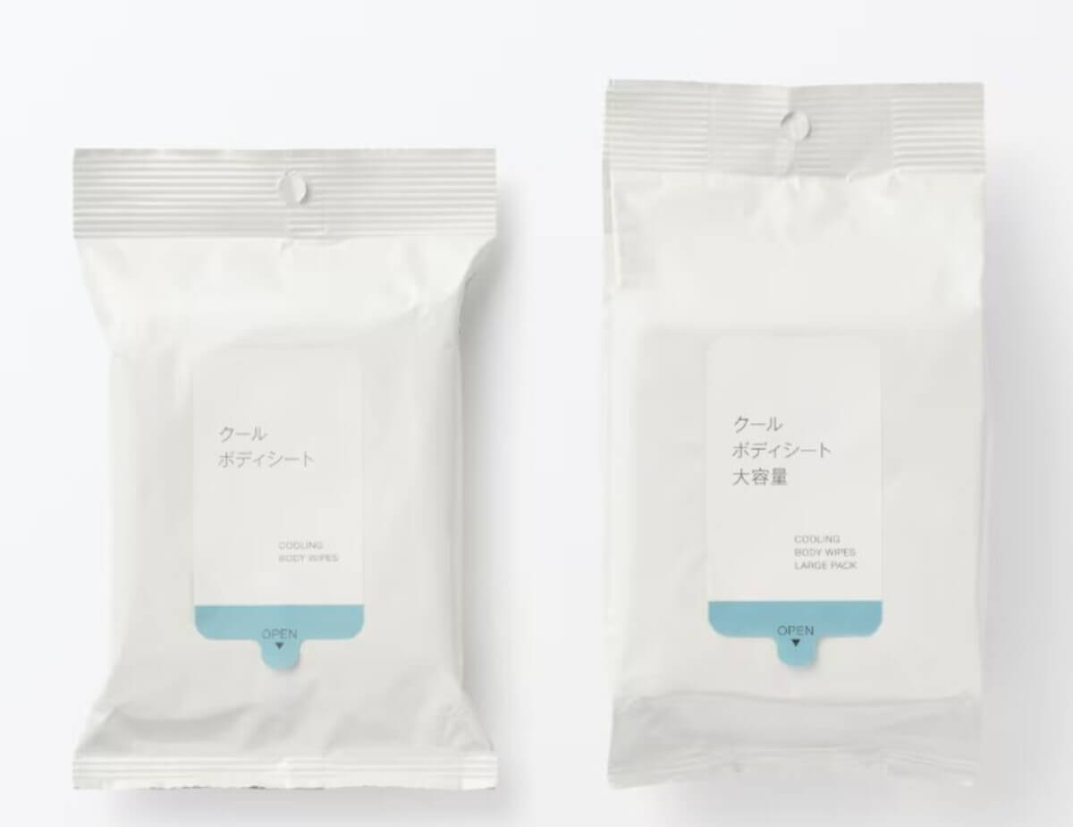 無印良品　クールボディシート