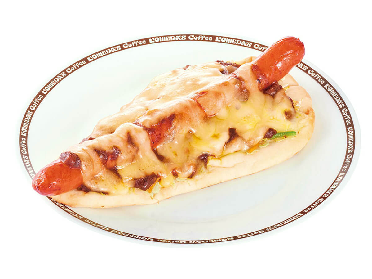 コメダ珈琲店「カリーナンドッグ」
