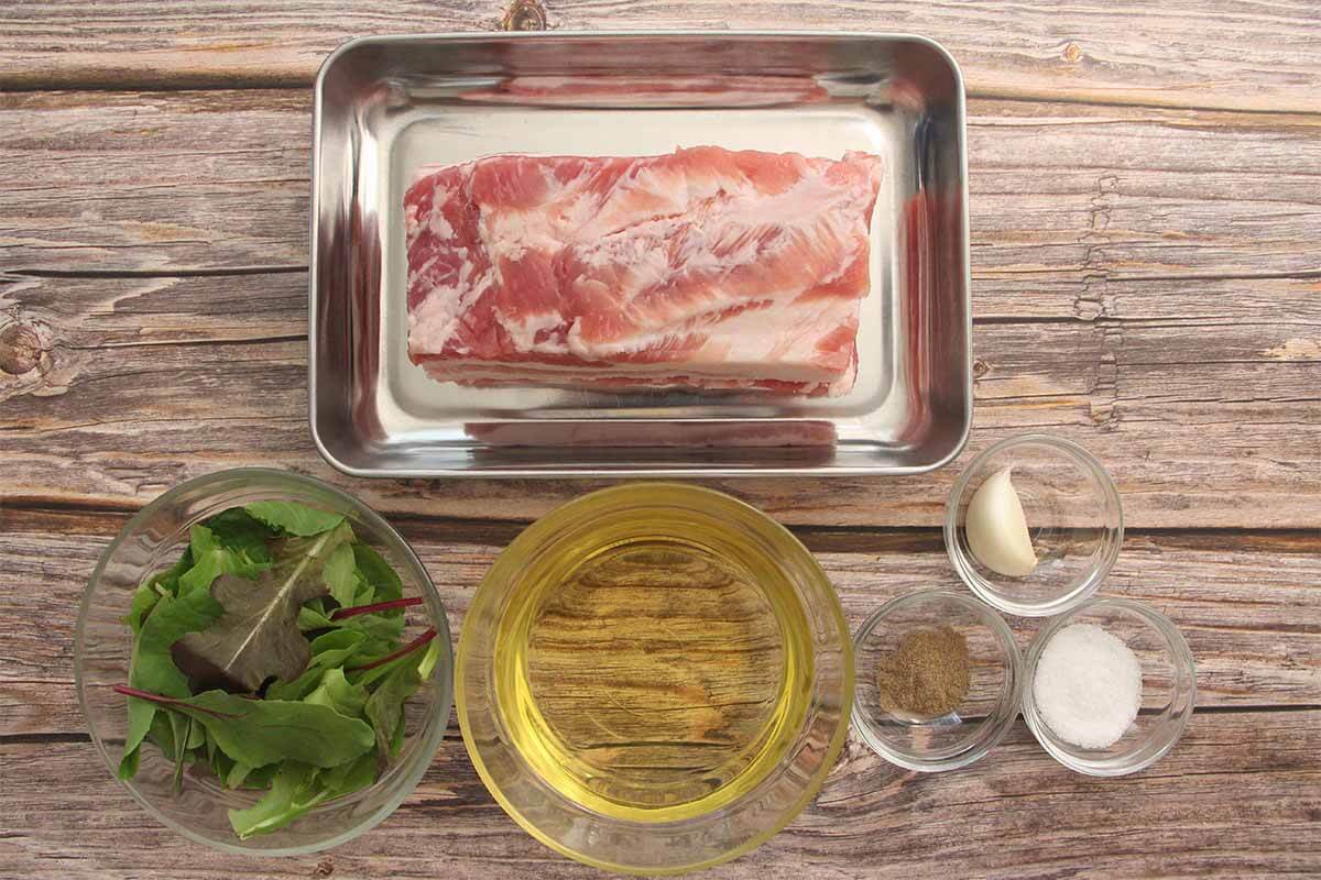 タサン志麻さん「豚バラ肉のコンフィ」