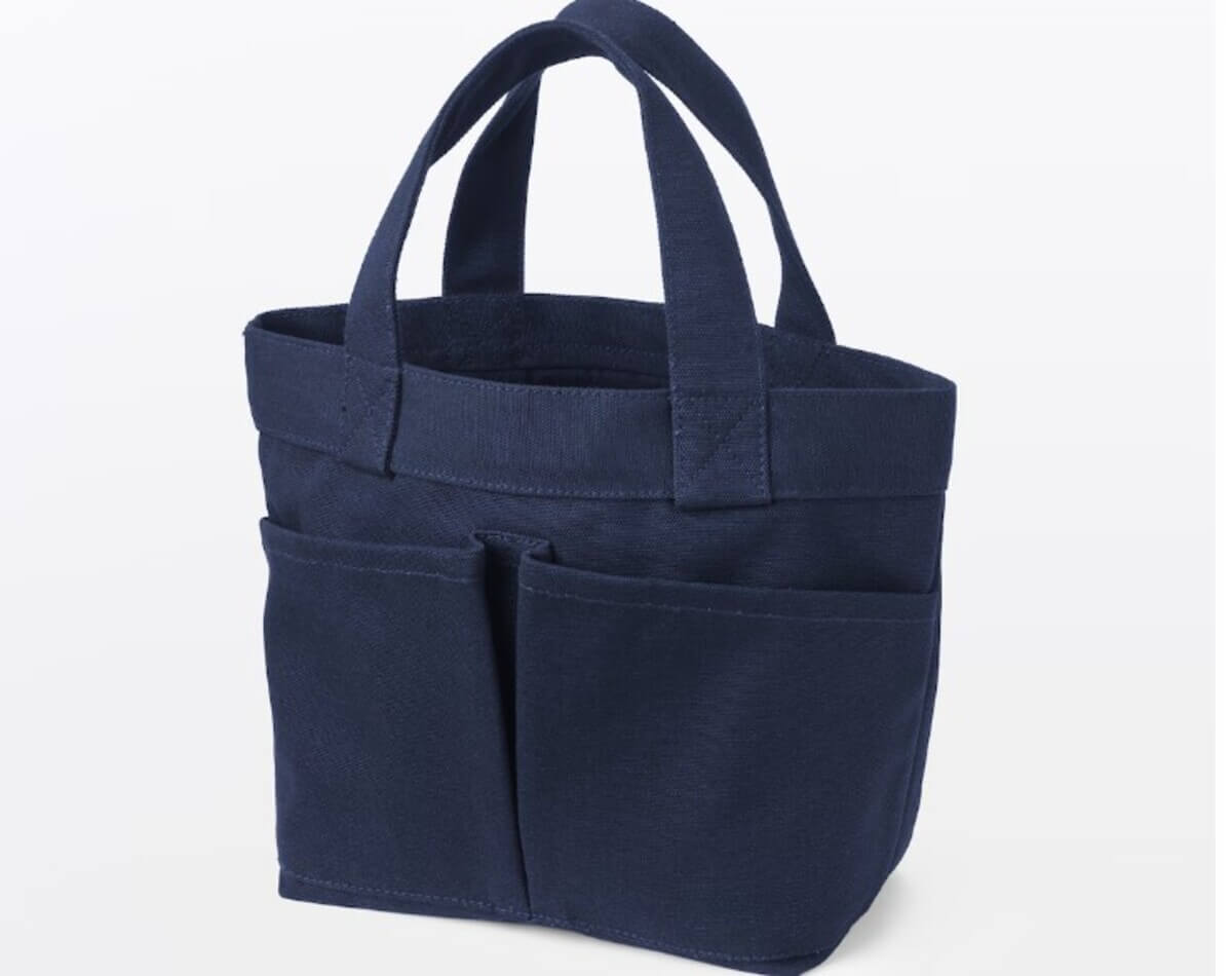 無印良品　帆布　ミニトートバッグ