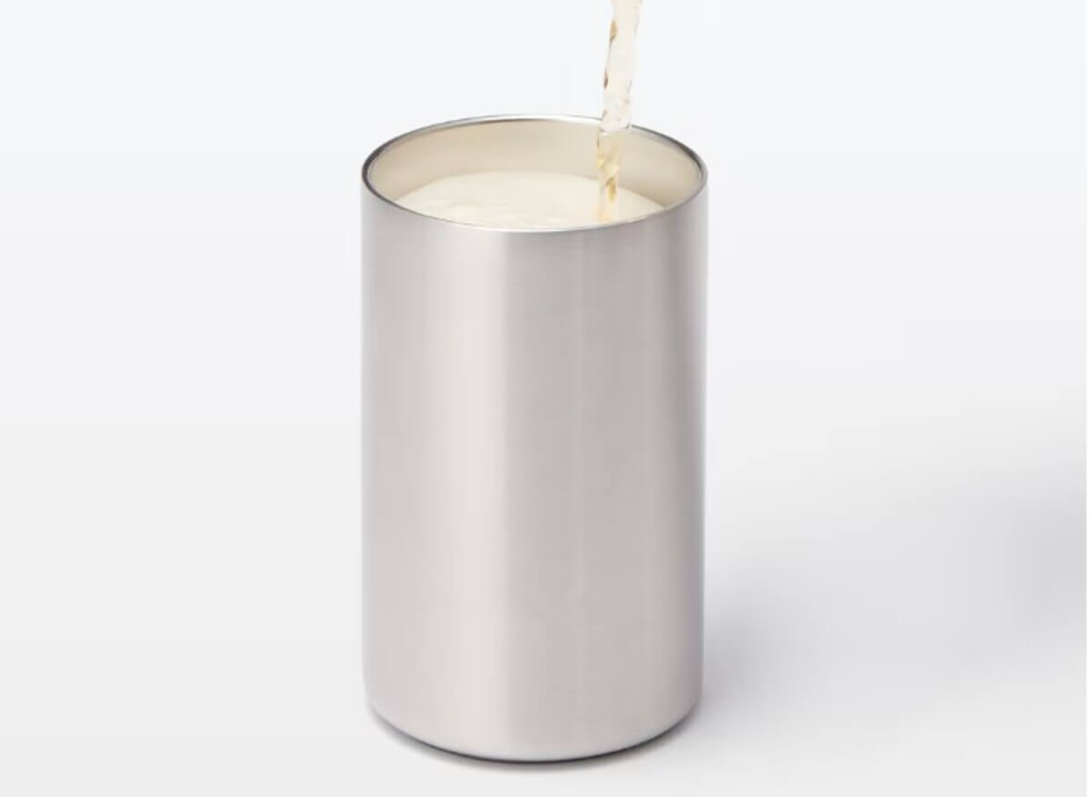 061157 Gourmet Biz-グルメビズ- 無印良品 コップとしても使える 缶飲料用 保温保冷ホルダー