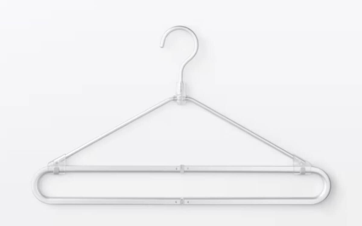 062711 Gourmet Biz-グルメビズ- 無印良品 アルミ バスタオル用伸縮ハンガー