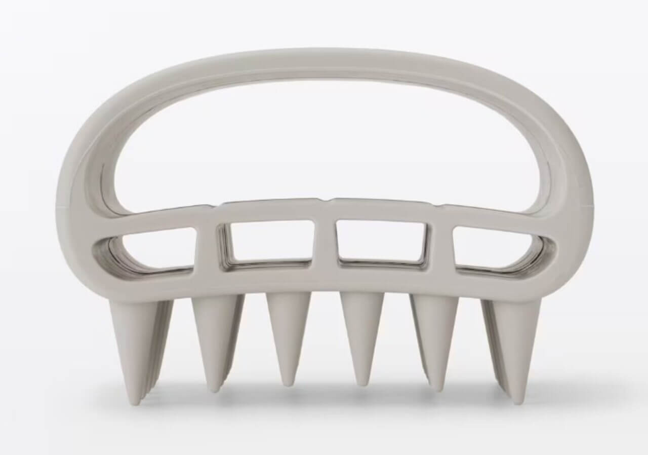 無印良品　シリコーン頭皮ケアシャンプーブラシ