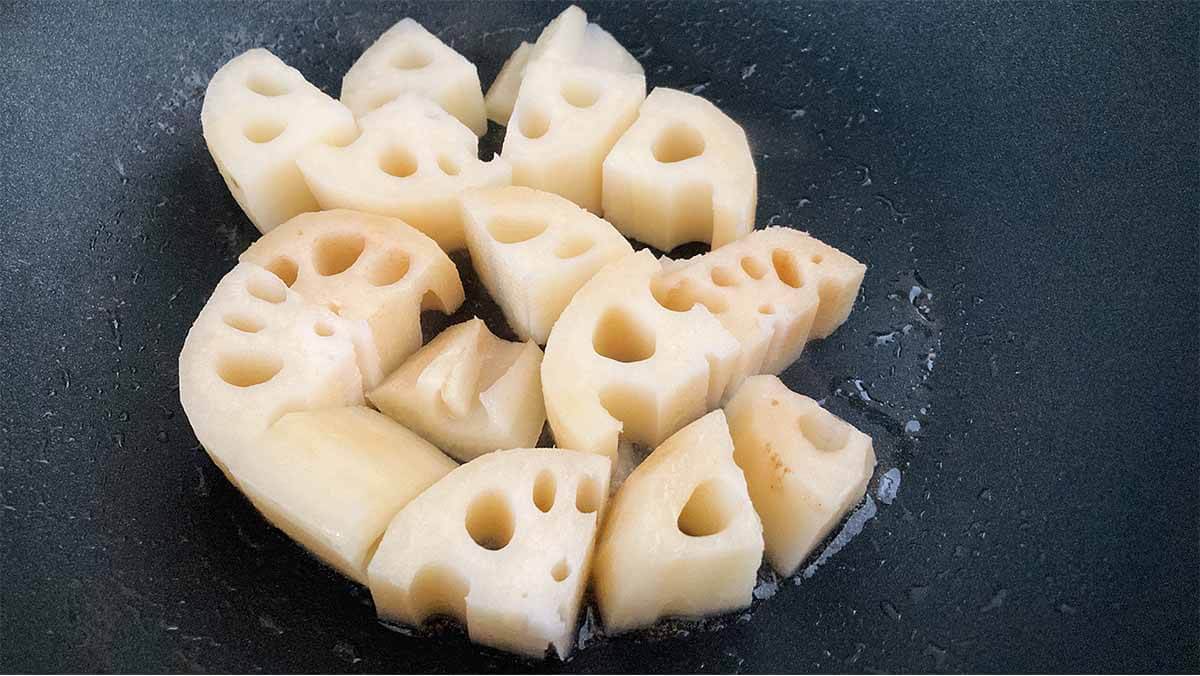 栗原はるみさん「豚肉とれんこんの炒め煮」