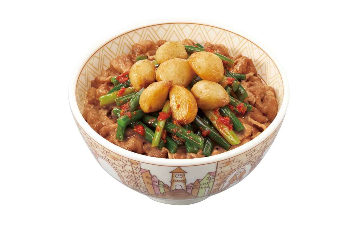 26070633 Gourmet Biz-グルメビズ- ニンニクの芽牛丼