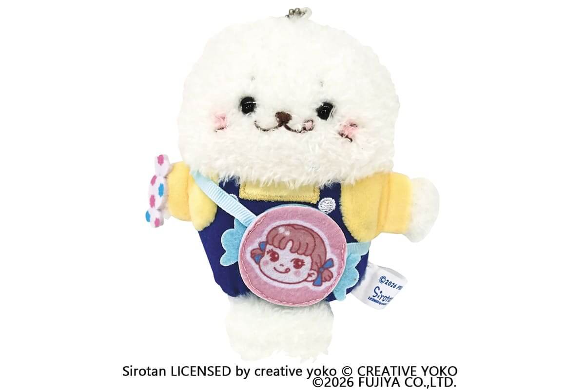 不二家、なごみキャラクター「しろたん」とコラボ