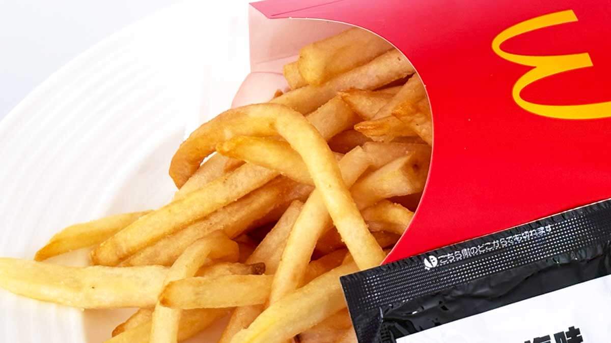 マクドナルド「シャカシャカポテト のり塩味」