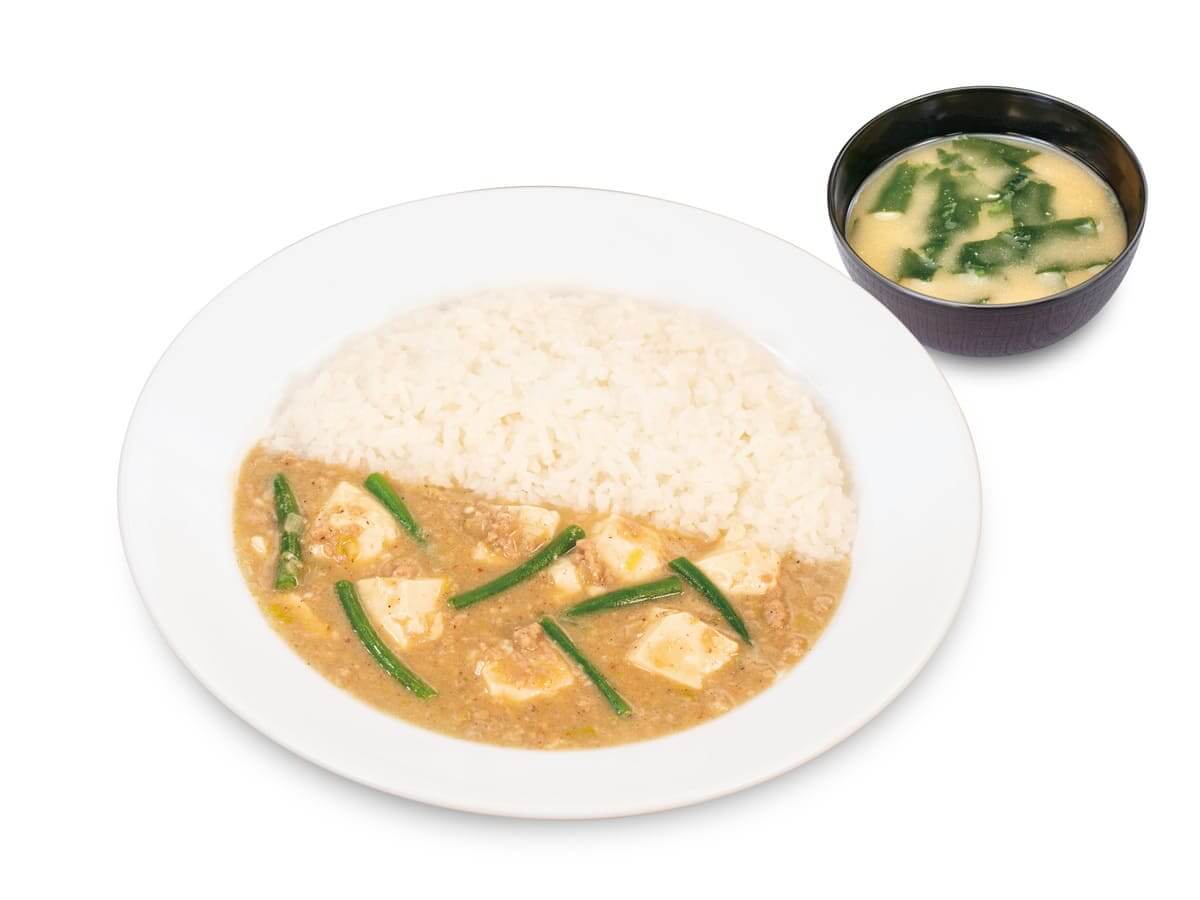 26073113 Gourmet Biz-グルメビズ- ロースかつ白麻婆ライス