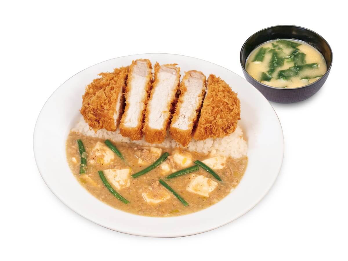26073114 Gourmet Biz-グルメビズ- ロースかつ白麻婆ライス
