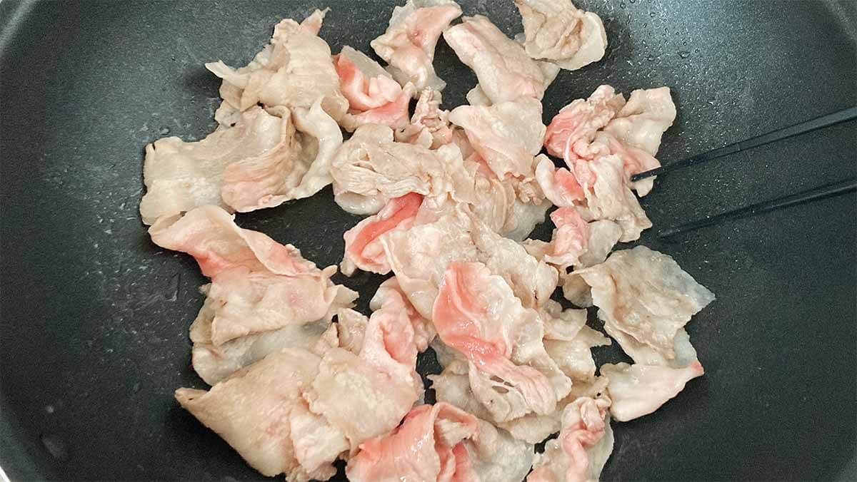 栗原はるみさん「豚肉とれんこんの炒め煮」