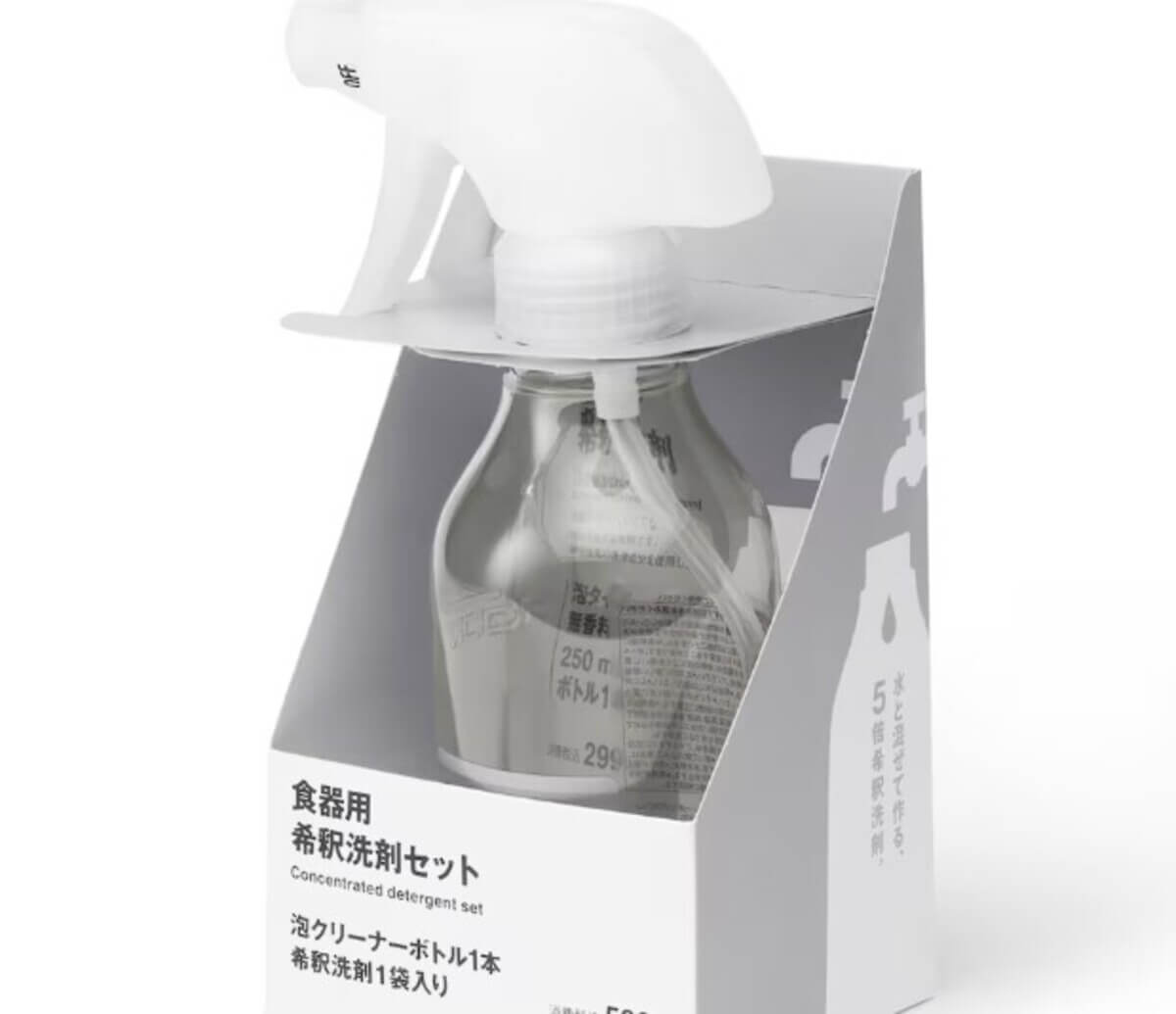スクリーンショット 2026-07-08 054733 Gourmet Biz-グルメビズ- 無印良品 食器用 希釈洗剤セット