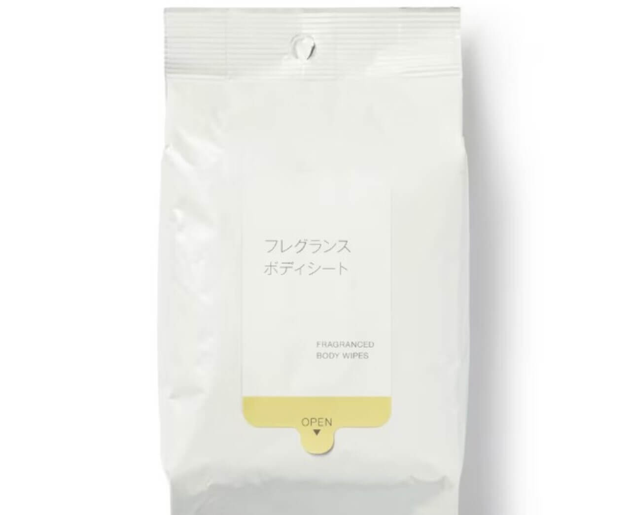 無印良品 フレグランスボディシート