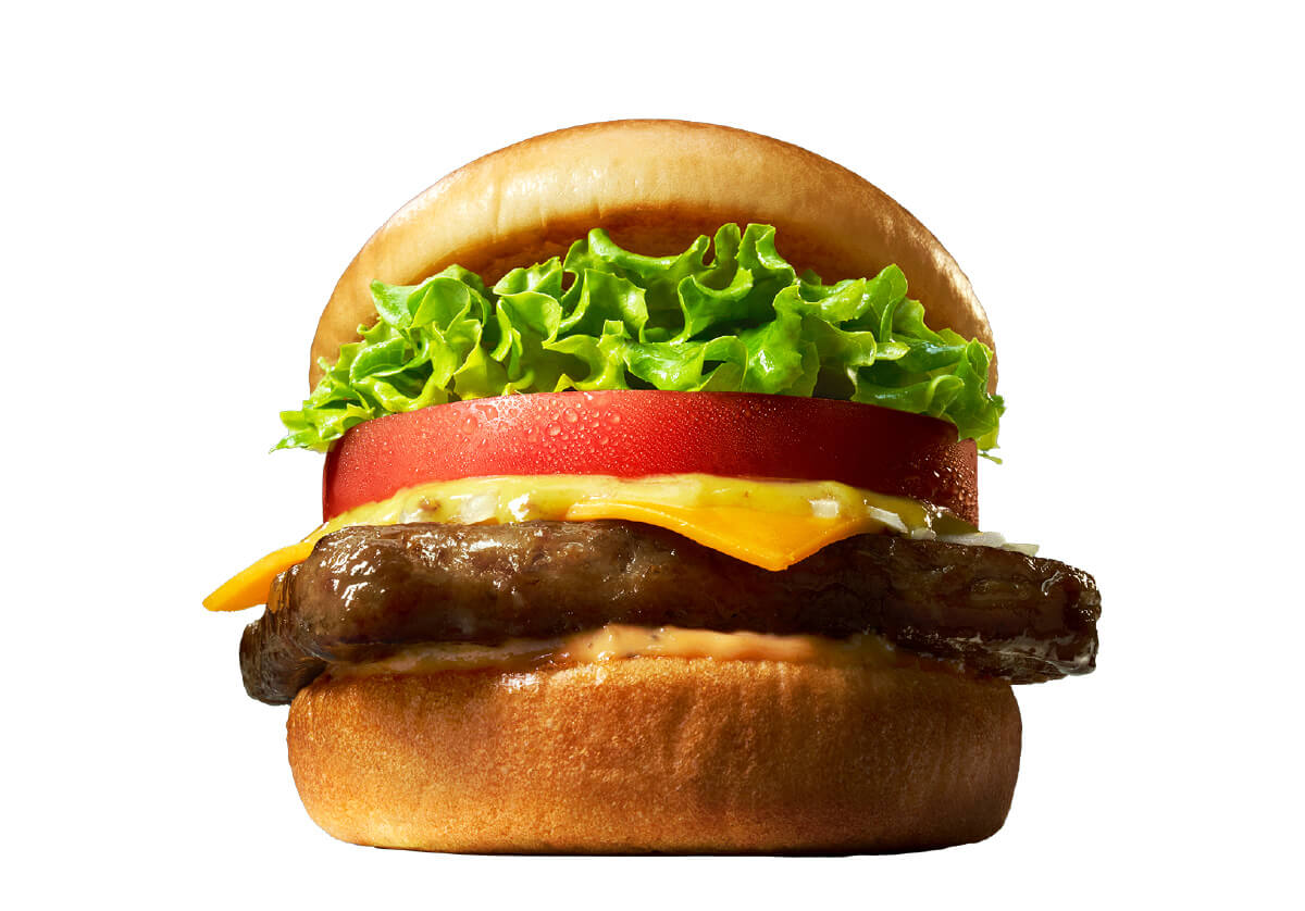 モスバーガー「ブラックアンガスバーガー」