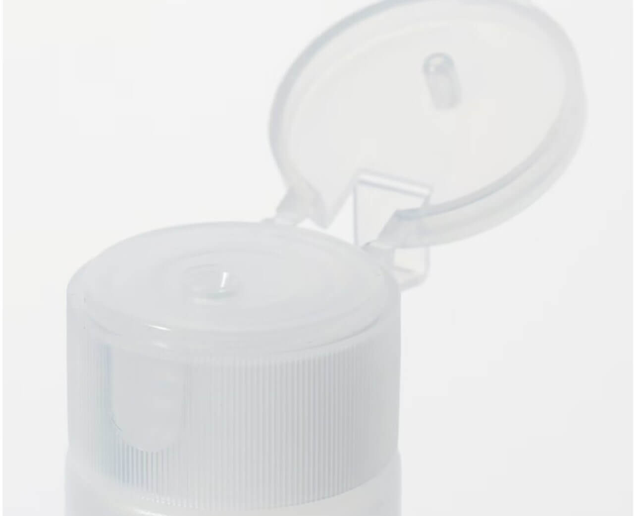 065718 Gourmet Biz-グルメビズ- 無印良品 ポリエチレン小分けボトルワンタッチキャップ・50ml