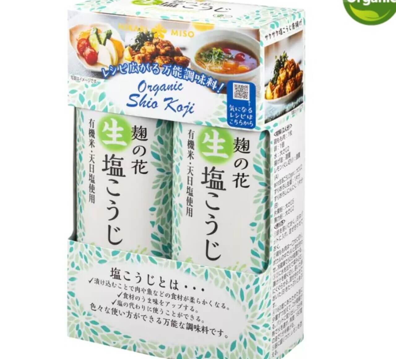 082131 Gourmet Biz-グルメビズ- コストコ ひかり味噌 有機生塩こうじ580gx2