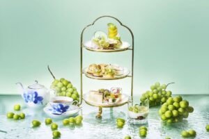 26080551 Gourmet Biz-グルメビズ- ウェスティン都ホテル京都、シャインマスカットのアフタヌーンティー期間限定で販売