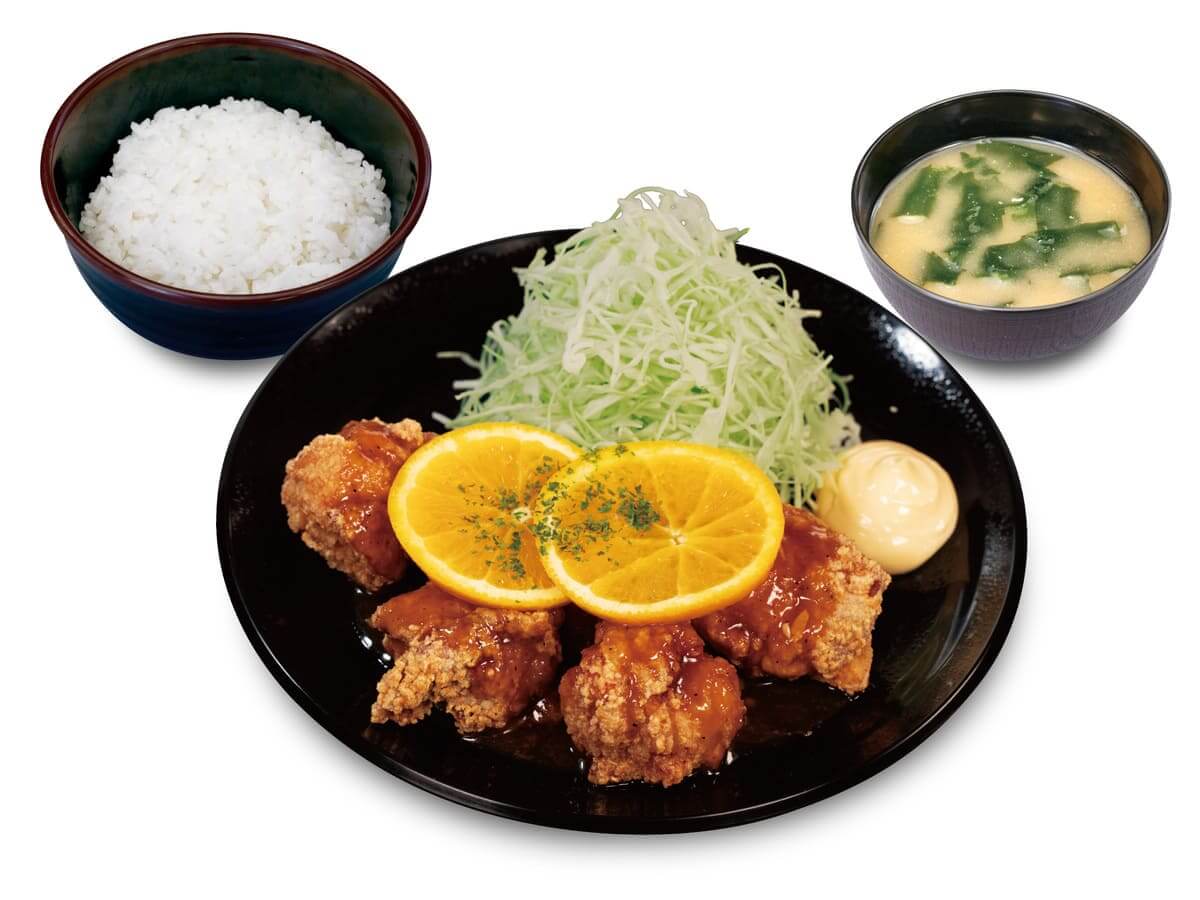 26080722 Gourmet Biz-グルメビズ- オレンジソース唐揚げ定食