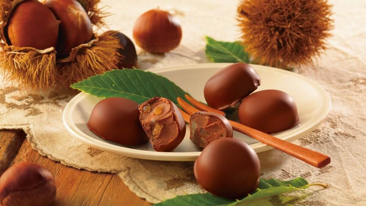 栗とチョコレート限定スイーツ