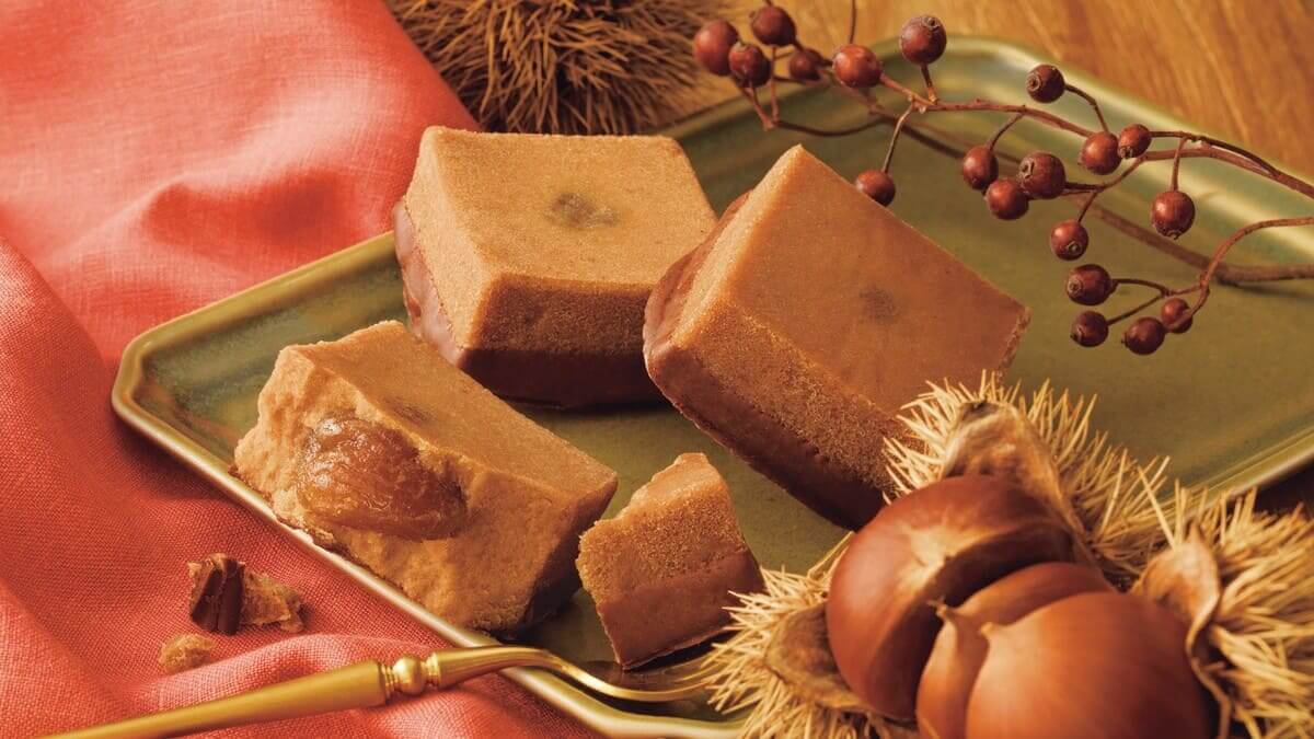 栗とチョコレート限定スイーツ