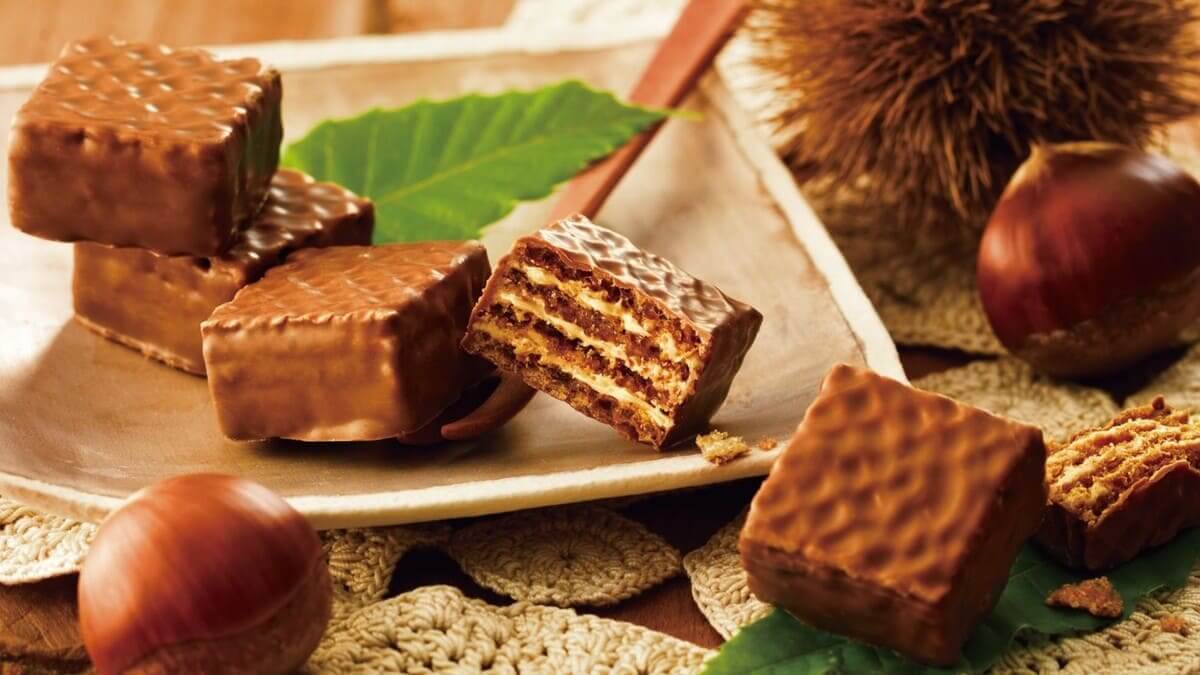 栗とチョコレート限定スイーツ