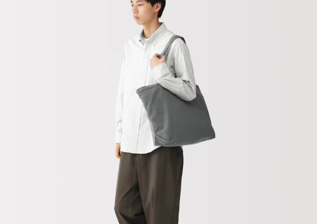 スクリーンショット 2026-08-14 151514 Gourmet Biz-グルメビズ- 無印良品 綿 製品洗い 横型 トートバッグ