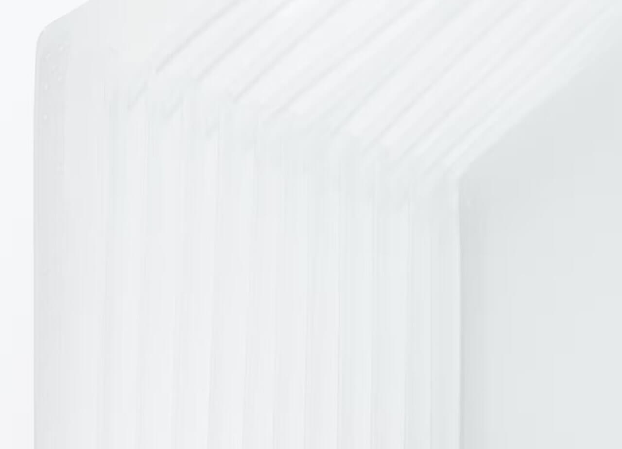055241 Gourmet Biz-グルメビズ- 無印良品 ポリプロピレン じゃばらファイル