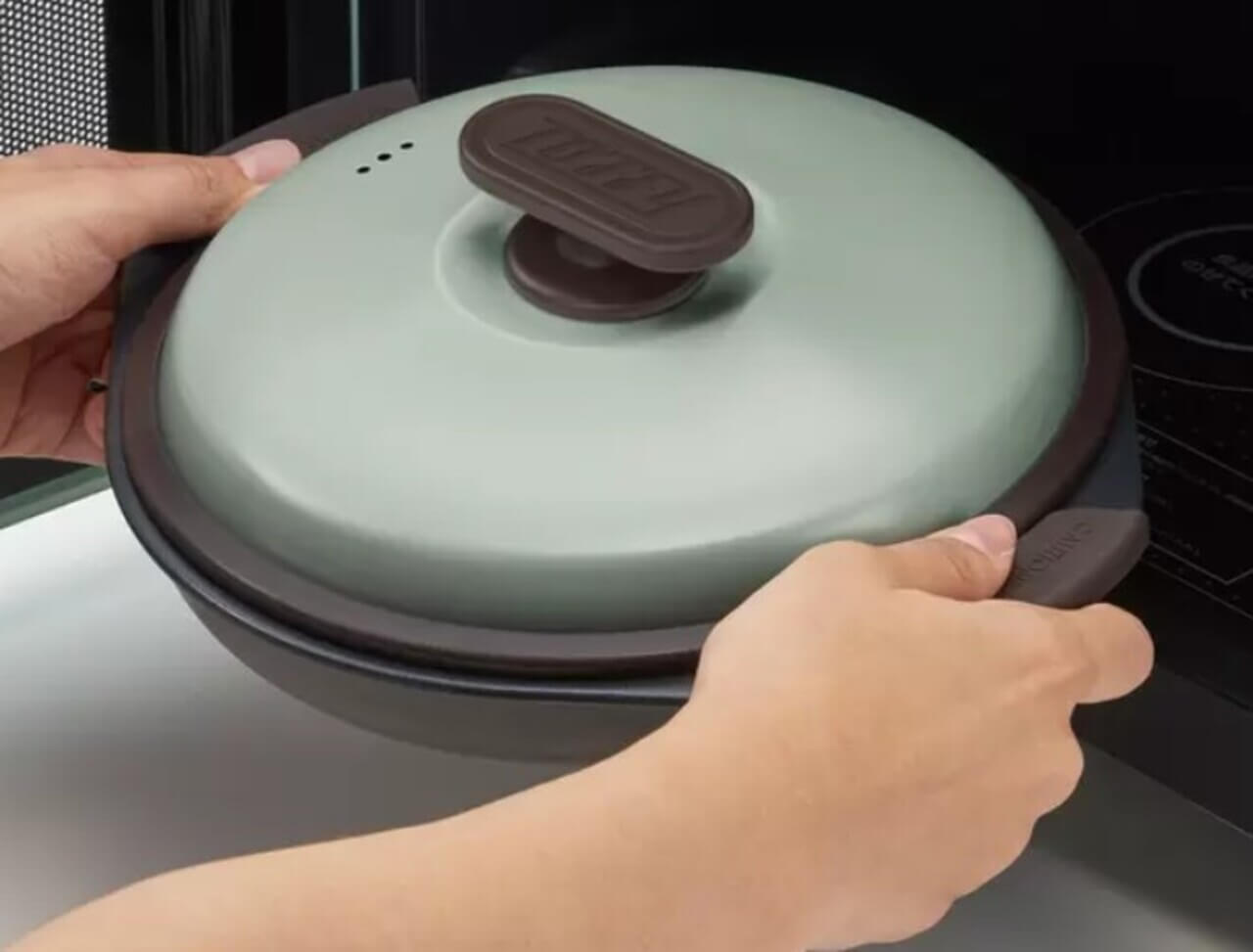 074007 Gourmet Biz-グルメビズ- コストコ トフィー 電子レンジ用 グリルパン