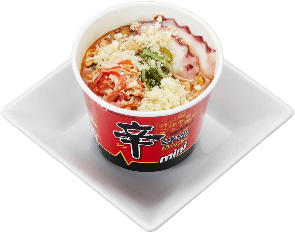 鯛スープの海鮮 辛ラーメン