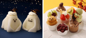 26091422 Gourmet Biz-グルメビズ- アンテノール、ハロウィン限定スイーツ発売!おばけのレアチーズケーキやミニケーキの詰め合わせなど