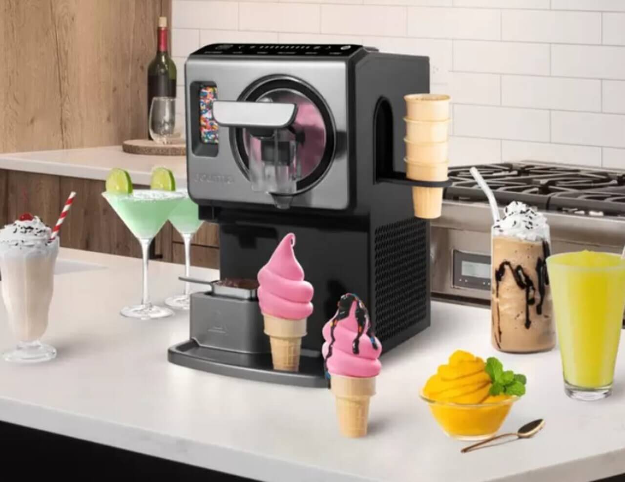 コストコ GOURMIA ソフトクリームメーカー GSI1020