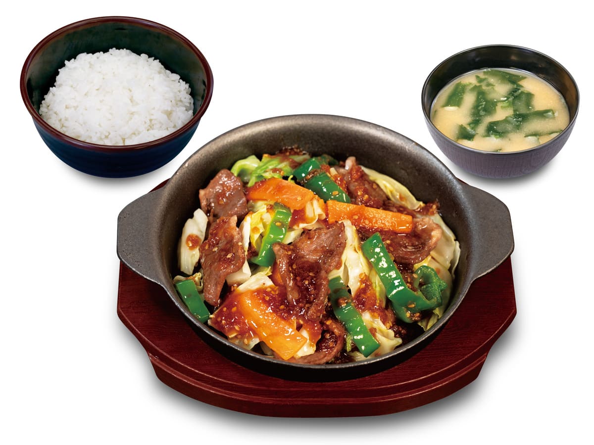 ジンギスカン定食