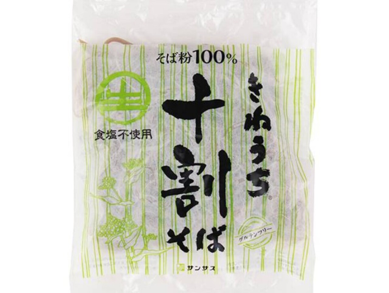 カルディ サンサス　きねうち十割そば　150g