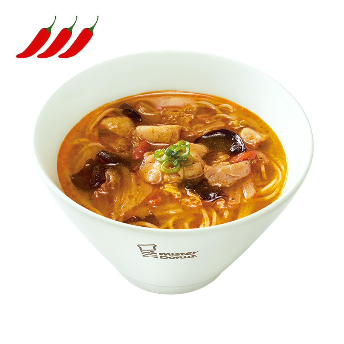 ミスタードーナツ「四川風 辛辛!やみつき麻辣麺」